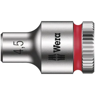 Wera 8790 HMA Zyklop-Steckschlüsseleinsatz mit 1/4"-Antrieb, metrisch Rot - 05003502001