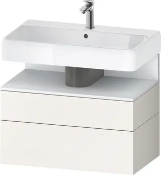 Duravit Qatego Waschtischunterbau wandhängend Weiß Supermatt 790x470x590 mm - QA4394018840010 QA4394018840010