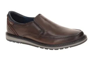 Pikolinos M8J-3114C1 olmo Herren Slipper BERNA - bequeme Halbschuhe in Braun