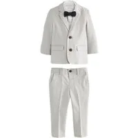 Next Kinderanzug Blazer, Hemd, Hose und Fliege im Set (4-tlg)