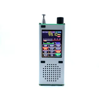 ATS200 Aviation Band airband Radio Receiver FM SI4732+ESP32+Bluetooth+2.4 Inch Touch Display SSB FM, AM, LSB, USB MW SW