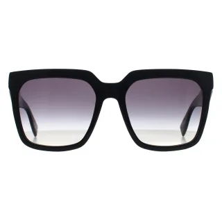 Furla Square Womens Schwarz Grau Gradient SFU594