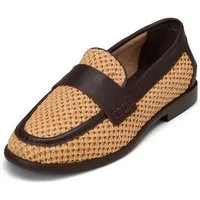 Marc O'Polo aus luftigem Raffiabast mit Leder Loafer