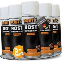 Rostio Rostio Rostumwandler Spray 400 ml Spraydose Rostentferner (5-St. 400ml)