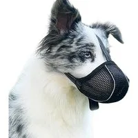 Beaface Maulkorb Verstellbarer Maulkorb für Hunde – Atmungsaktiv, Reflektierend, Verhindert Fressen, Kauen und Beißen