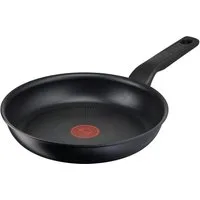 Tefal Bratpfanne Titanium Force, Aluminium, extra haltbare Antihaft-Beschichtung, Thermo Signal, Schüttrand