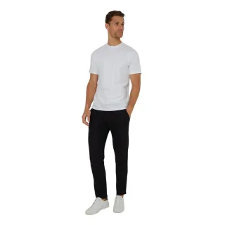 Threadbare - T-Shirt für Herren, Rundhalsausschnitt, Strukturiert, Regulär (Weiß)