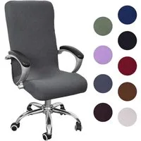 Minicloss Bürostuhlhusse Abnehmbare Elastische Universal Stretch Stuhlhussen Stuhlbezug, Computer Stuhl Schreibtischstuhl Drehstuhl Hussen