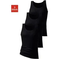 H.I.S Tanktop Feinripp (Packung, 3-tlg) aus weicher Baumwollqualität