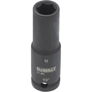 DEWALT EXTREME IMPACT Steckschlüssel 1/2 lang schlagfest - DT7546-QZ