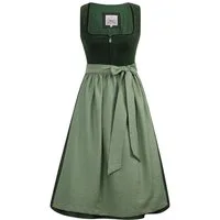 MarJo Dirndl Dirndl Langenstein 65cm Länge flaschengrün