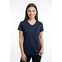 Maier Sports T-Shirt Da-Shirt 1/2 Arm Trudy mit dezentem V-Ausschnitt, schnell trocknendes Material, aus Polyester