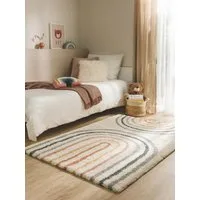 benuta Kinderteppich Gobi, rechteckig, Höhe: 21 mm, Teppich Wohnzimmer, Schlafzimmer, Esszimmer, Flur, Kunstfaser, Cozy