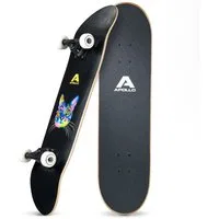 Apollo Skateboard Skateboard Kinder und Erwachsene Wood Board, Kinder Skateboard ab 6 Jahre