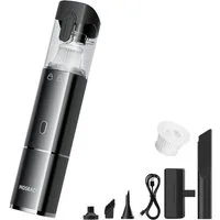 LA CUTE Akku-Handstaubsauger Akku Handstaubsauger Tierhaare Auto Mini Sauger Filter USB 4in1, 120 W, Abnehmbarer, transparenter Staubbehälter mit Drehverschluss zur einfachen Entleerung, Kabellos, leicht, 4-in-1 Funktion, 13000Pa Saugleistung, USB-C