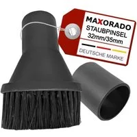 Maxorado Saugpinsel 32mm 35mm Staubpinsel Staubsauger Möbelpinsel Düse Ersatzteil Zubehör, Zubehör für Staubsauer, Nass- und Trockensauger, für Kärcher Bosch Siemens Miele Philips AEG