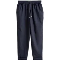 Next Leinenhose Schlupfhose mit konischem Beinschnitt und Leinen (1-tlg)