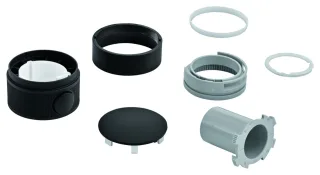 GROHE Temperaturwählgriff 49029 für Grohtherm SmartControl phantom black, 49029KF0 49029KF0
