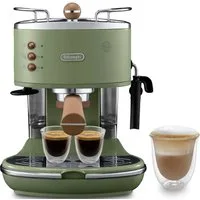 De'Longhi Espressomaschine Icona Vintage ECOV 311.GR, Siebträger, auch für Kaffeepads geeignet