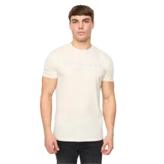 Crosshatch - "Demiwear" T-Shirt für Herren (Naturweiß)