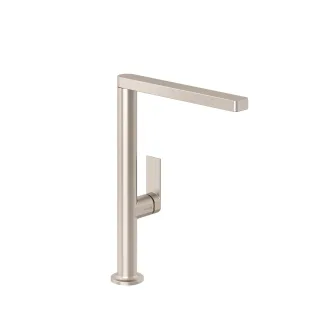 KLUDI-QORD Spültisch-Einhandmischer seitliche Bedienung Stainless Brushed Nickel 56803N575