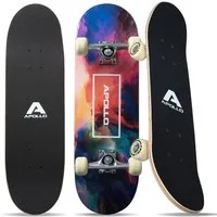 Apollo Skateboard Kinderskateboard 28" Kinder, Longboard, für Kids und Teens, ABEC 3 und Aluminium Achsen