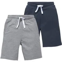 KIDSWORLD Sweatshorts 2er Pack Sweatbermudas in Must-have Farben (Packung, 2-tlg., 2) in bequemer Sweatware