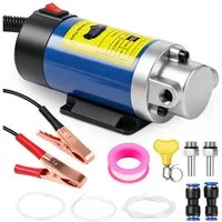 VIVIHEYDAY Ölabsaugpumpe 12v 100W ÖLabsaugpumpe, Elektrische MotoröL-Absaugpumpe, (ÖLföRderung Mit 3 Rohren, für, Autos, Wohnwagen, Boote, Landwirtschaft, Maschinen)