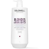 Goldwell Haarshampoo Blondes & Highlights Anti-Yellow Shampoo 1000ml