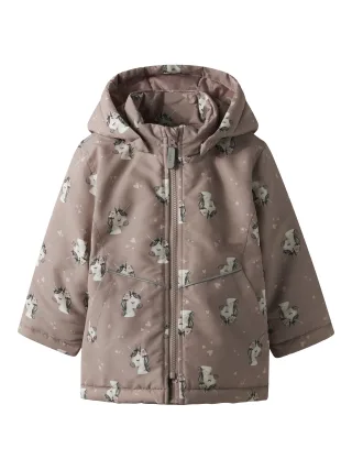 NAME IT - NMFMAXI PA JACKET AOP NOOS woodrose - Gr. - 98