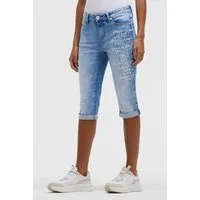 SOCCX Regular-fit-Jeans mit Turn-Up Saum
