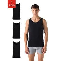 Burnell & Son Unterhemd Tank Top Achselshirt für Herren (Packung, Set, Spar-Pack, Spar-Packung, 3-St., 3er-Pack) Feinripp, extra lang