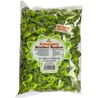 Rexim Süßigkeit Rexim Euka Menthol Bonbons 1kg – Erfrischende Eukalyptus Bonbons, 1 x 1000 g