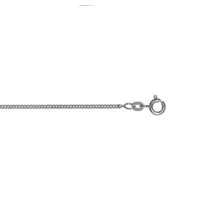 ONE ELEMENT Goldkette Halskette Panzerkette aus 333 Weißgold Ø 1,4 mm, Klassisch & stilvoll – ein Begleiter für viele Anlässe