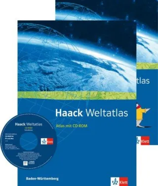 Haack Weltatlas für Sekundarstufe I und II / Ausgabe für Baden-Württemberg mit CD-ROM und Arbeitsheft Kartenlesen [Gebundene Ausgabe] [2007]