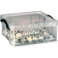 REALLYUSEFULBOX Aufbewahrungsbox Really Useful Box Aufbewahrungsbox 18l transparent