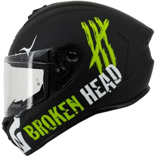 Broken Head (A-Minus-Ware) Adrenalin Therapy 4X Schwarz-Weiß
