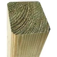 Woodtex Zaunpfosten Pfosten Kiefer KDI gehobelt