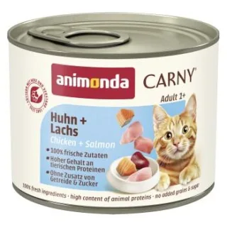 animonda Carny Nassfutter Katze Adult Pute und Lamm 24x200 g