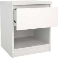 Home affaire Nachttisch Naia, Nachtkommode, Nachtschrank, Beistelltisch, mit 1 Schublade, Breite 40 cm, Höhe 50 cm