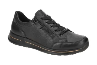 ara 12-24801 30 Osaka 2.0 Damen Schn?r-Halbschuhe Schwarz-Gold Bequem & Weit