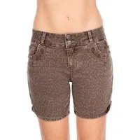Hangowear Trachtenjeans Trachtenjeans Damen - HENDRINA KURZ LEO - schlamm