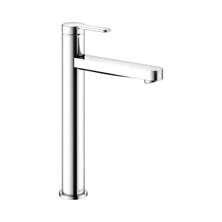 Keuco IXMO Flat Einhebel-Waschtischmischer 210, ohne Ablaufgarnitur, chrom 59510013100
