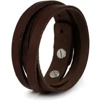 Simaru Lederarmband Anpassbar, Armband aus Premium Leder Made in Germany, Jede Größe möglich