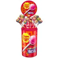 Chupa Chups Süßigkeit, Chupa Chups The best of 100 Lutscher im einem Thekendisplay 1200g