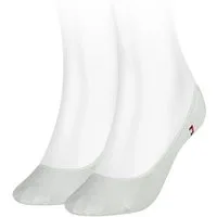 Tommy Hilfiger Füßlinge TH WOMEN FOOTIE INVISIBLE 2P (2-Paar, 2 Paar) mit flacher Zehennaht