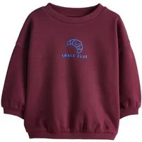Next Sweater Sweatshirt mit Aufdruck (1-tlg)