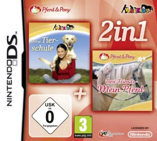 2 in 1: Meine Tierschule + Best Friends - Mein Pferd [Nintendo DS]