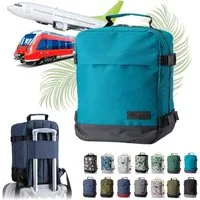 BambiniWelt by Rafael K. Handgepäckkoffer RUCKSACK Handgepäck Boardgepäck 40x20x25 40x30x20 Ryanair Wizzair, 2 Größen verfügbar: 40 x 25 x 20 cm (klein), 40 x 30 x 20 cm (groß)
