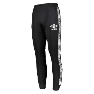 Umbro -Black -Track -Hosen mit Geklebten von Männern geklebt
